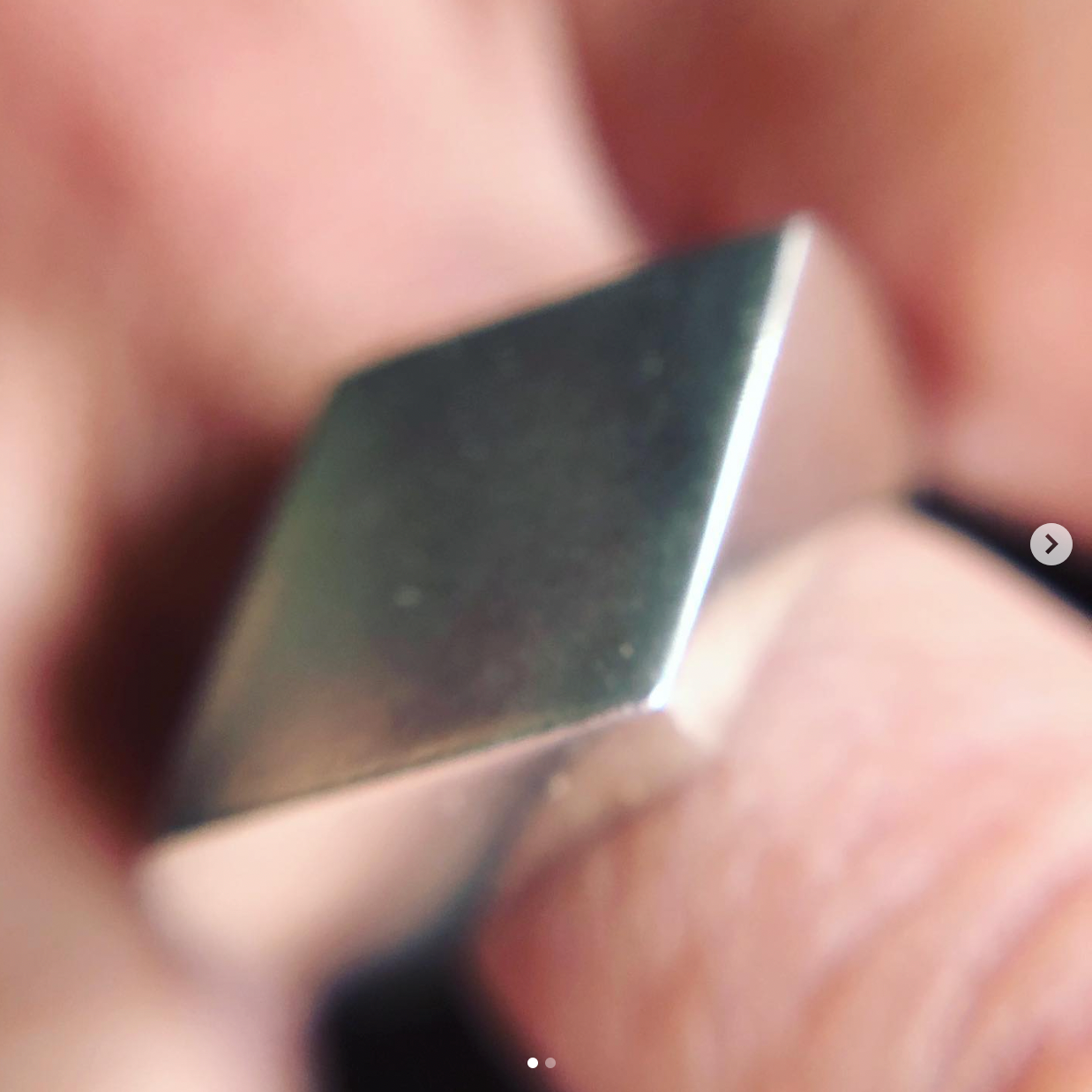 rhombus ring close up